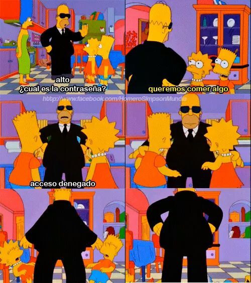 Homero el guardaespaldas - meme