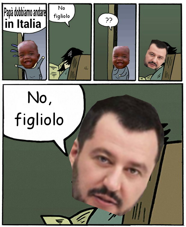 Papà Salvini - meme