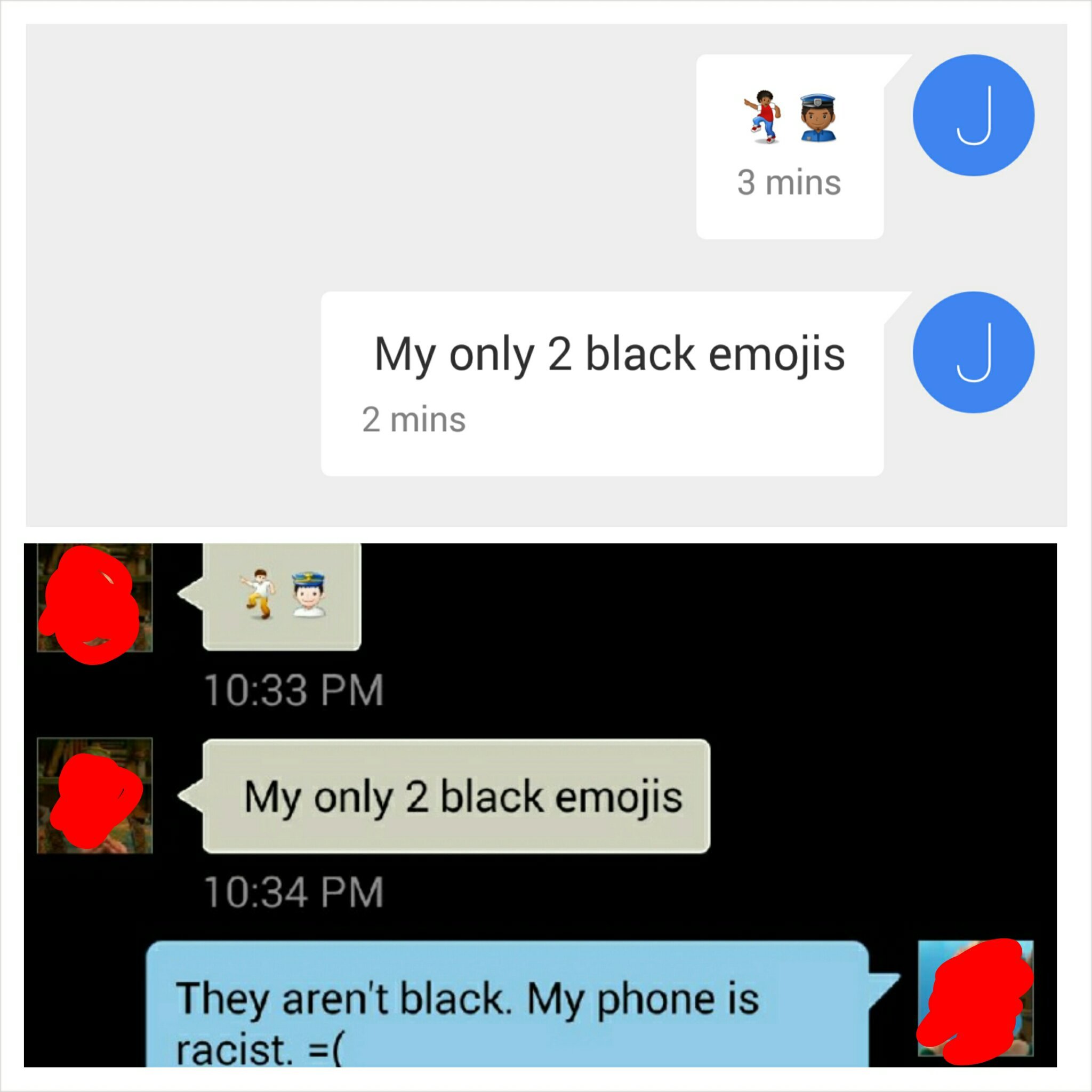 Racist phone... - meme