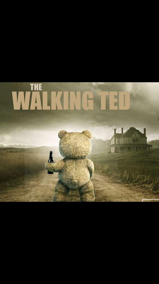 The walking ted  - meme