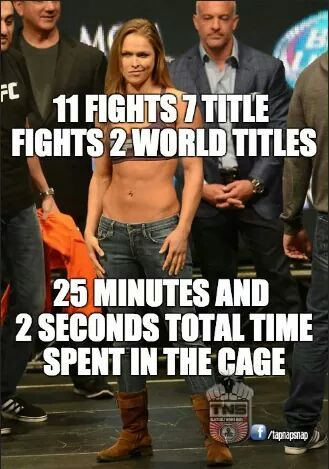 Male fighters take note - meme