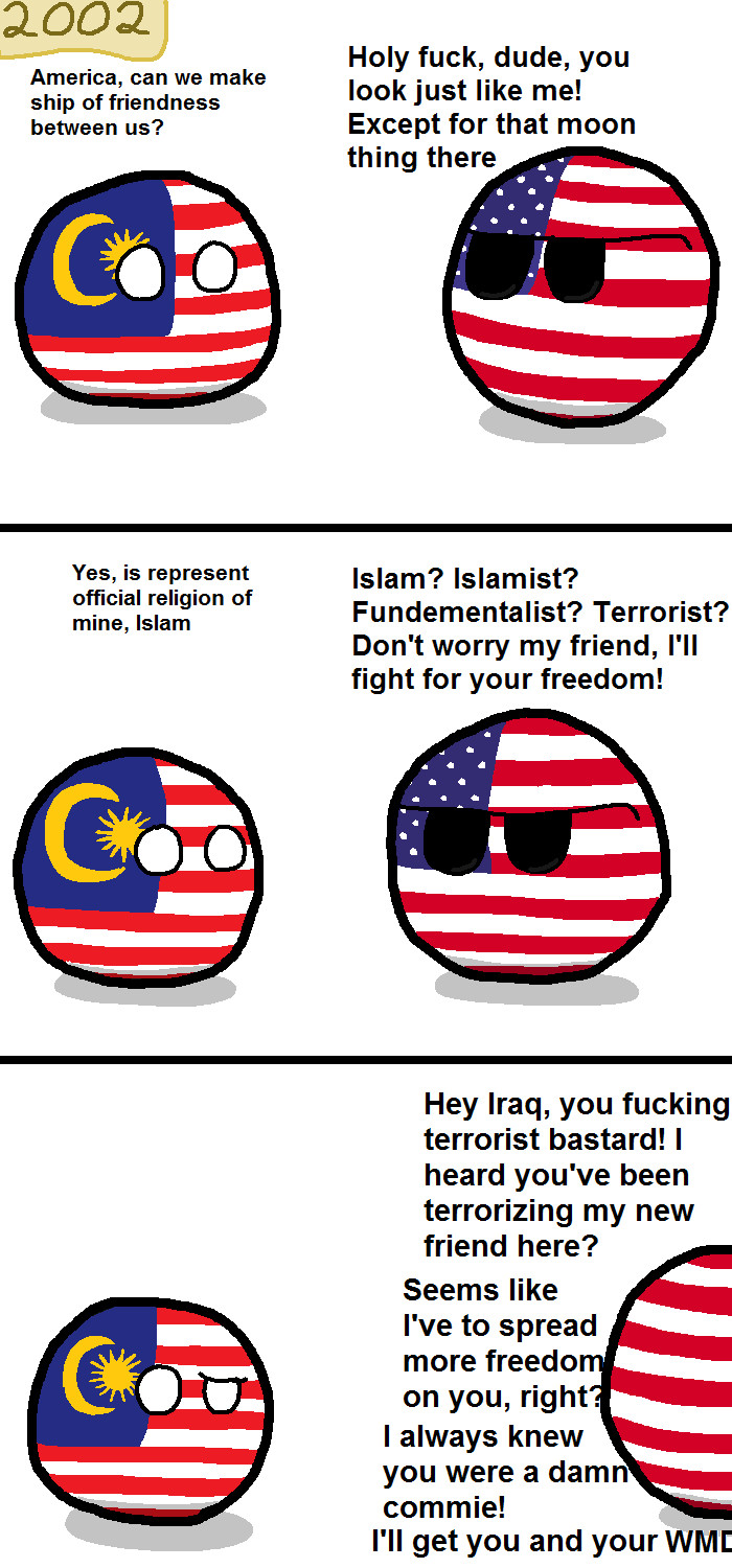 Malaysiaball problem - meme