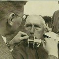 Germany , 1933. checking people's faces(who's Arian program)
