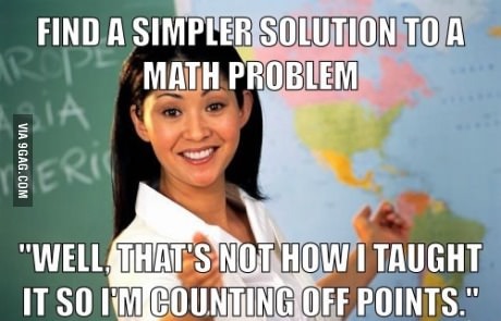 My math teacher - meme