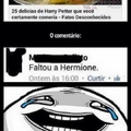 hermione é uma delícia 
