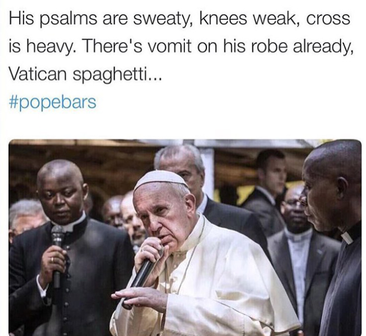 MC pope - meme