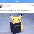 Downvote any comment thats against Pokemon