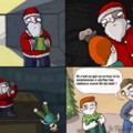 Sacré père Noël !