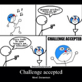 Challenge Accepted nivel:Memedoid