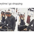 Loves shopping .. Has no money