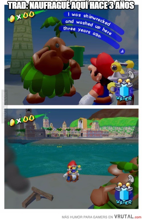 Mario sunshine - meme