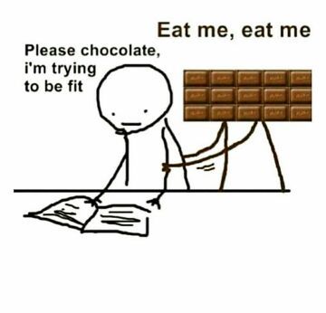chocolate please - meme