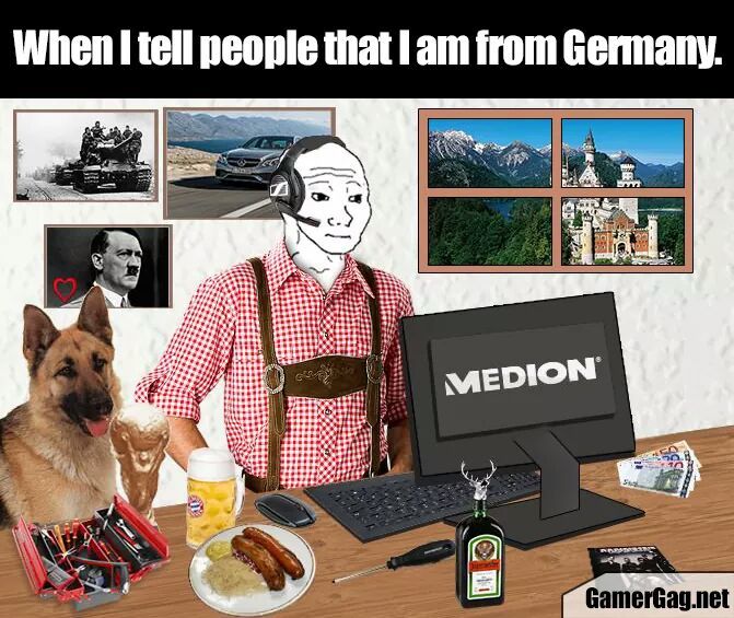 Typischer Deutsche... Nicht - meme
