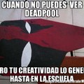 Deadpool en el cole