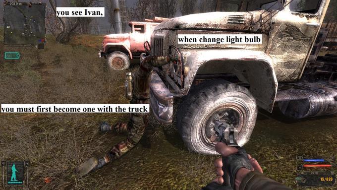 You see ivan...truck is to being love. - meme