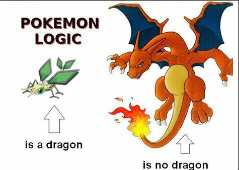 logica de pokemon - meme