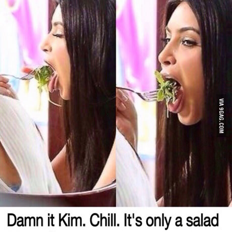 Chill out Kim - meme