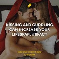 kissinf and cuddling