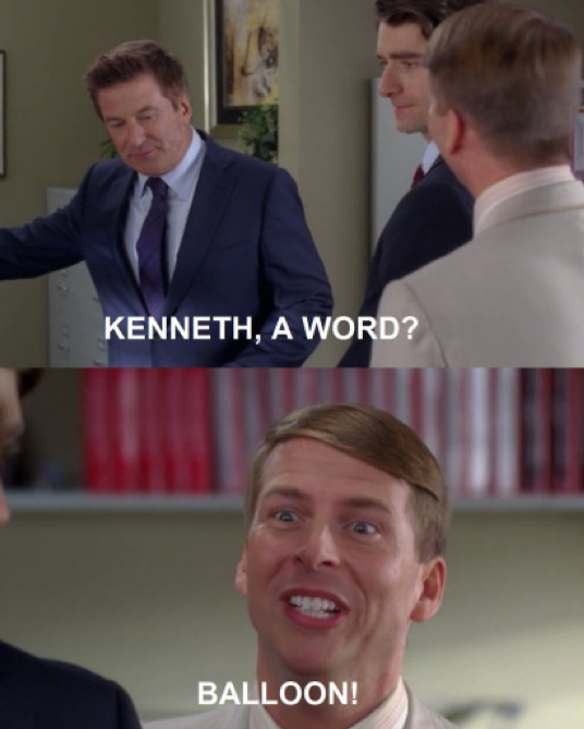 Kenneth, a word? - meme