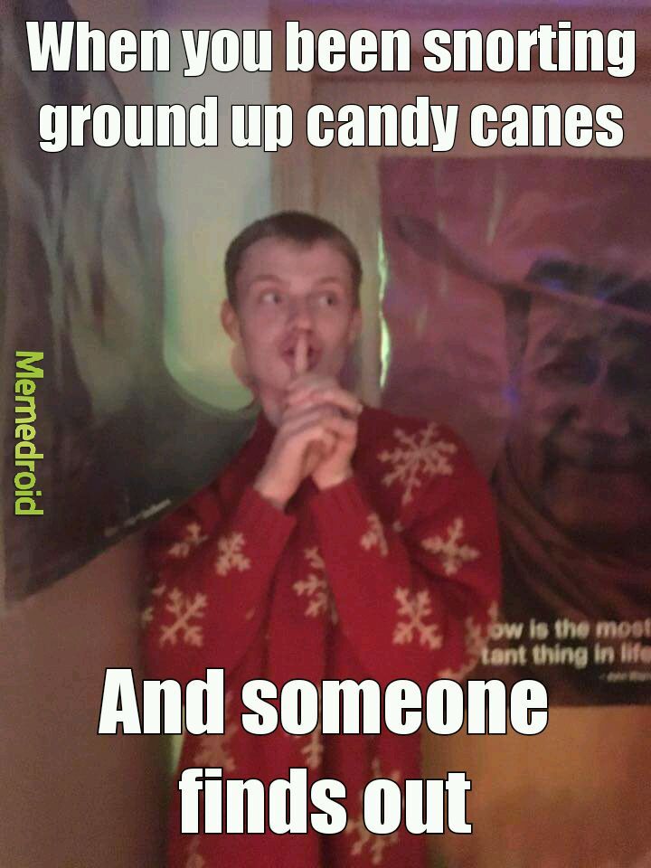 Candy canes - meme