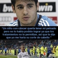 Alvaro Morata gran jugador, mejor persona. Sigueme y te sigo