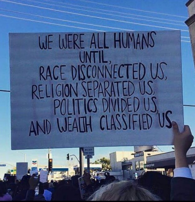 We were all humans.. - meme
