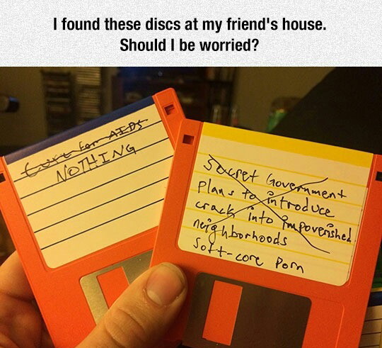 The floppy disks of destiny - meme