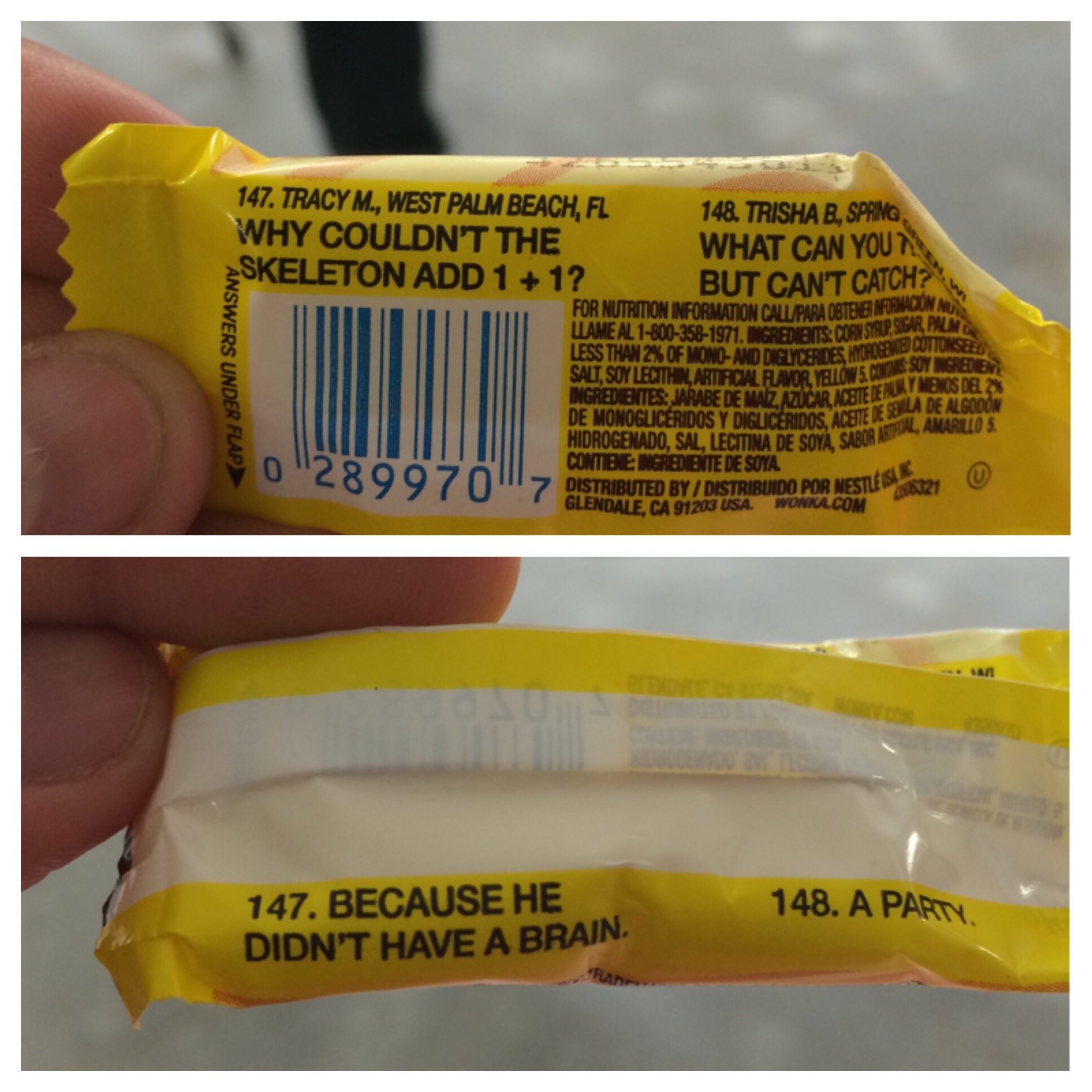 Laffy Taffy anti-joke - meme