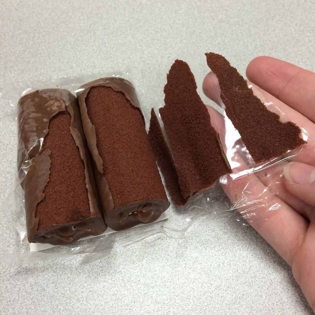 every time I open a Swiss roll - meme
