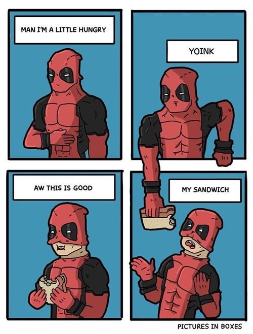Simplemente Deadpool - meme