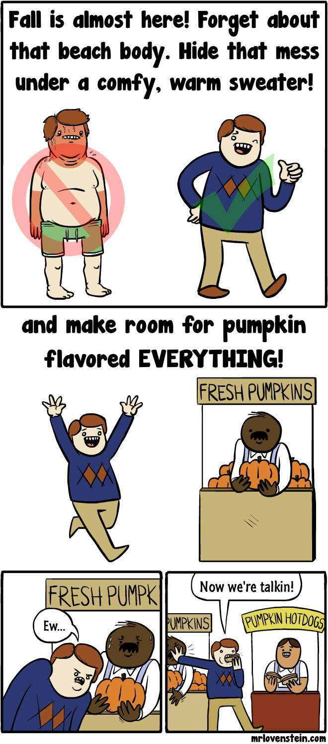 I love autumn - meme
