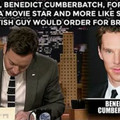 Benedict cumberbatch...