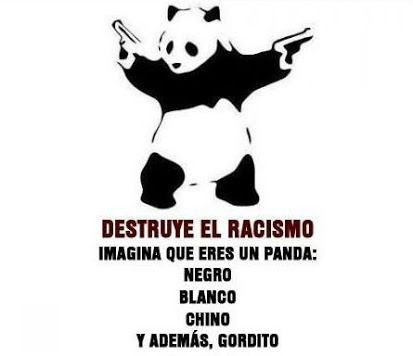 No al racismo - meme