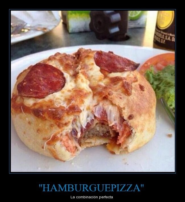 Hamburguepizza - meme