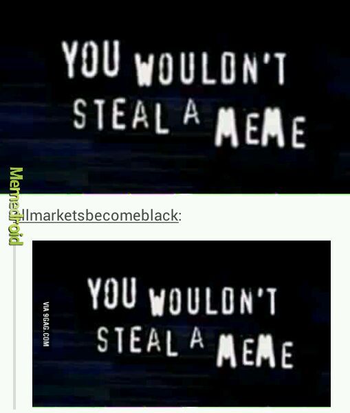 I didn't steal it - meme