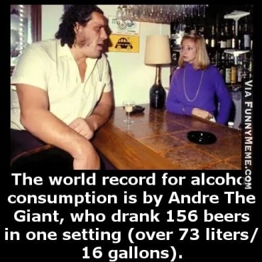 world record for most alcohol consumption - meme