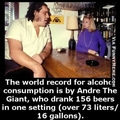 world record for most alcohol consumption