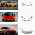 car faces