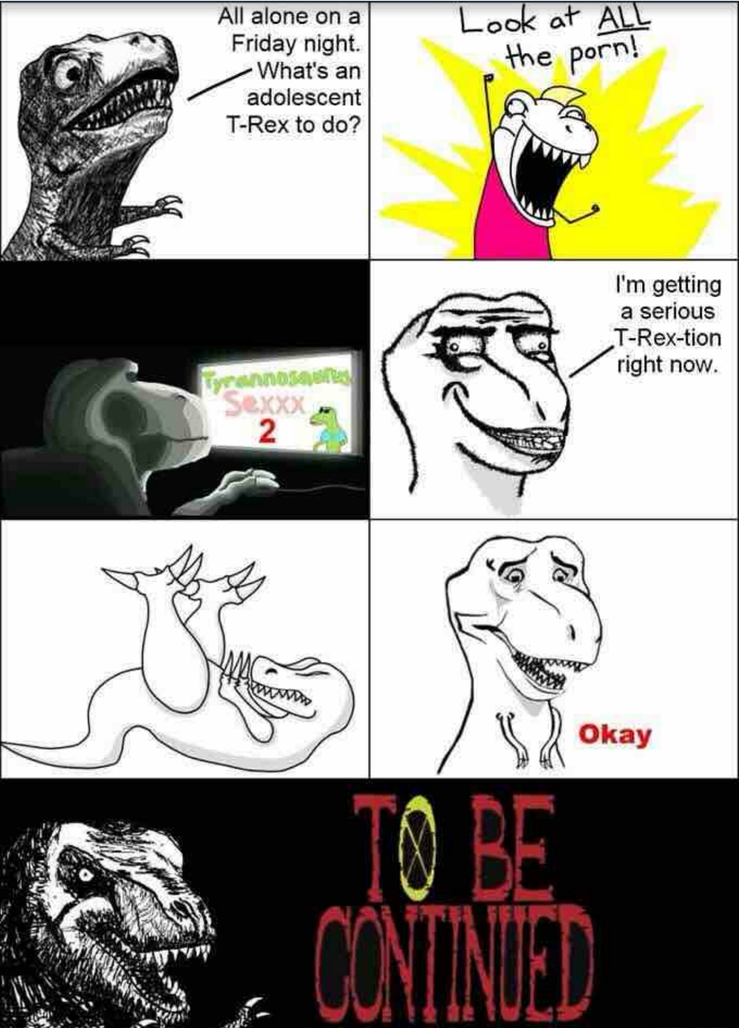 Bonasaurus rex - meme