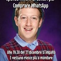 Zuckerberg al posto di spendere soldi in minchiate,  fai funzionare WhatsApp così riusciamo a mandare ste casso di auguri!