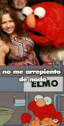 Elmo sabe donde vive - meme