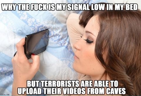 Why the bad signal? - meme