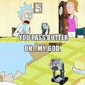 rick and morty is god