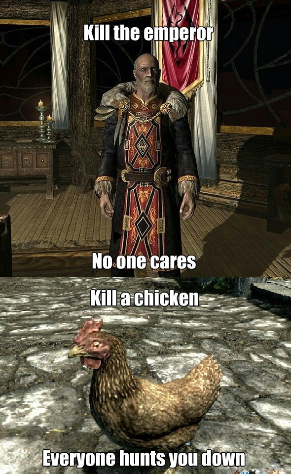 I killed a chicken once...once... - meme