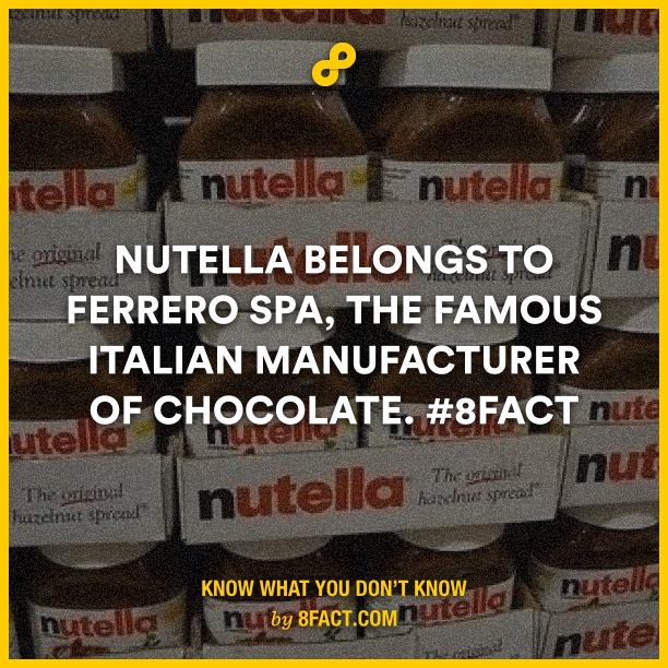 Guess who is the owner of Nutella - meme