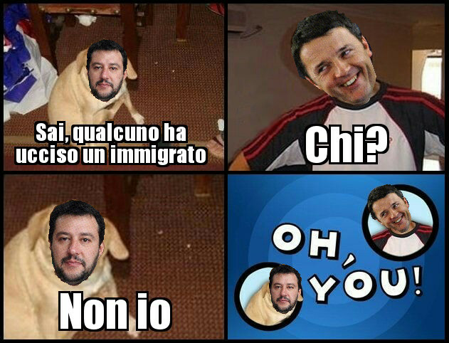 Salvini. Cito Pfpfpfpf - meme