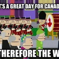 Wishing everyone a Happy Canada Day, as is tradition
