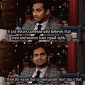 Aziz Ansari on Feminism