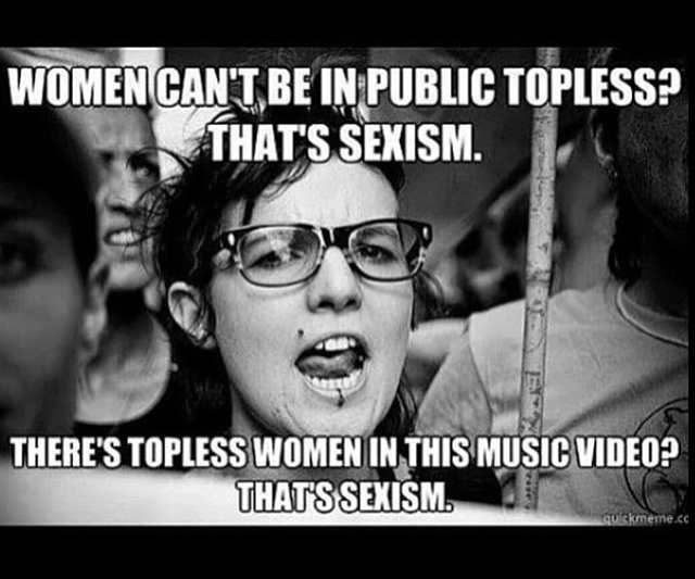The logic of feminism... - meme