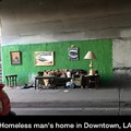 Homeless man's home
